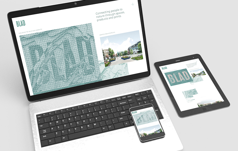 Blad website screenshot 1